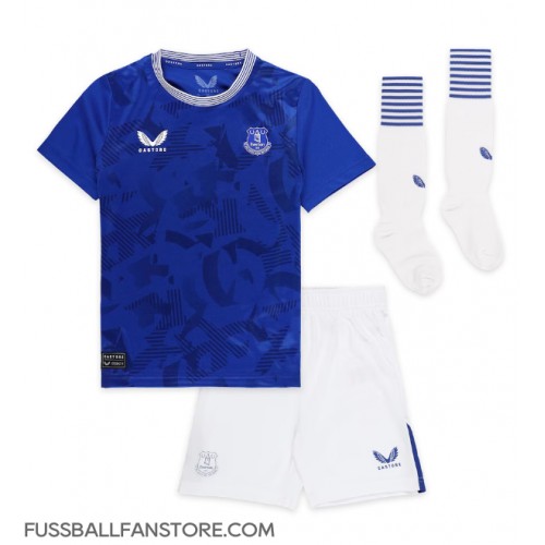 Everton Jarrad Branthwaite #32 Replik Heimtrikot Kinder 2024-25 Kurzarm (+ Kurze Hosen)